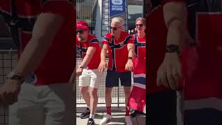 Norway fans take over Foxborough bar 9 hours before World Cup match at Boston Stadium