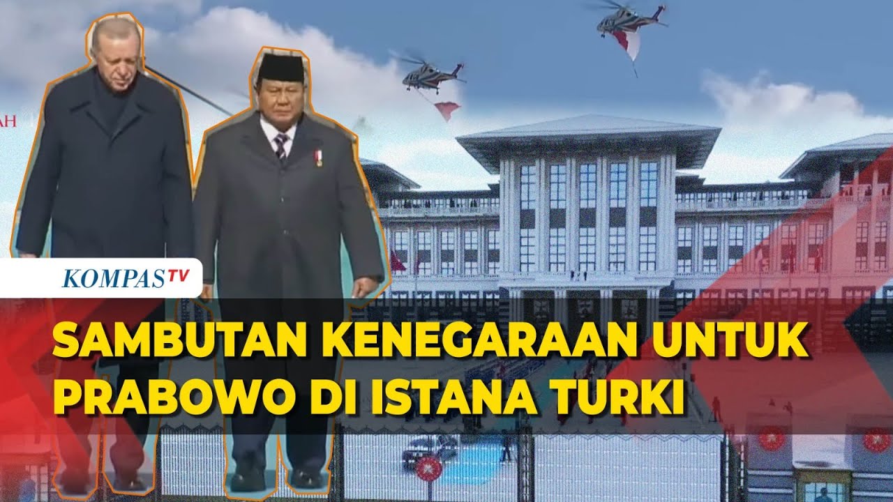 [FULL] Prabowo Disambut Pasukan Berkuda hingga Flypass Kunjungan Kenegaraan di Istana Turki