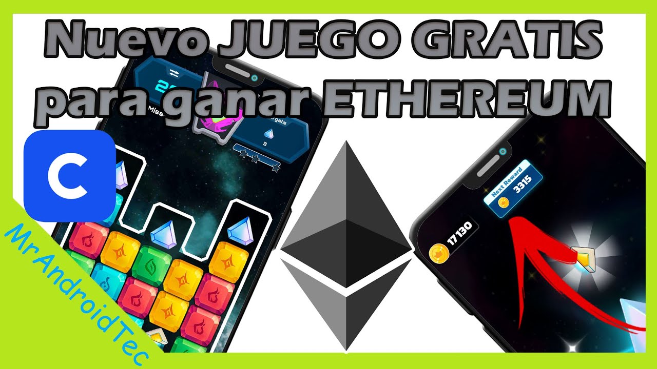 Aplicacion para Ganar ETHEREUM gratis mientras juegas La mejor aplicación  para jugar y ganar ETH P2E