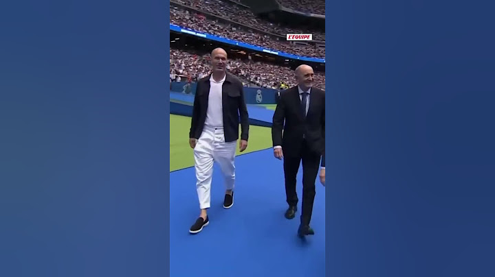 👀Zidane présent au Bernabeu pour la présentation de Mbappé au Real Madrid #shorts#mbappe#realmadrid