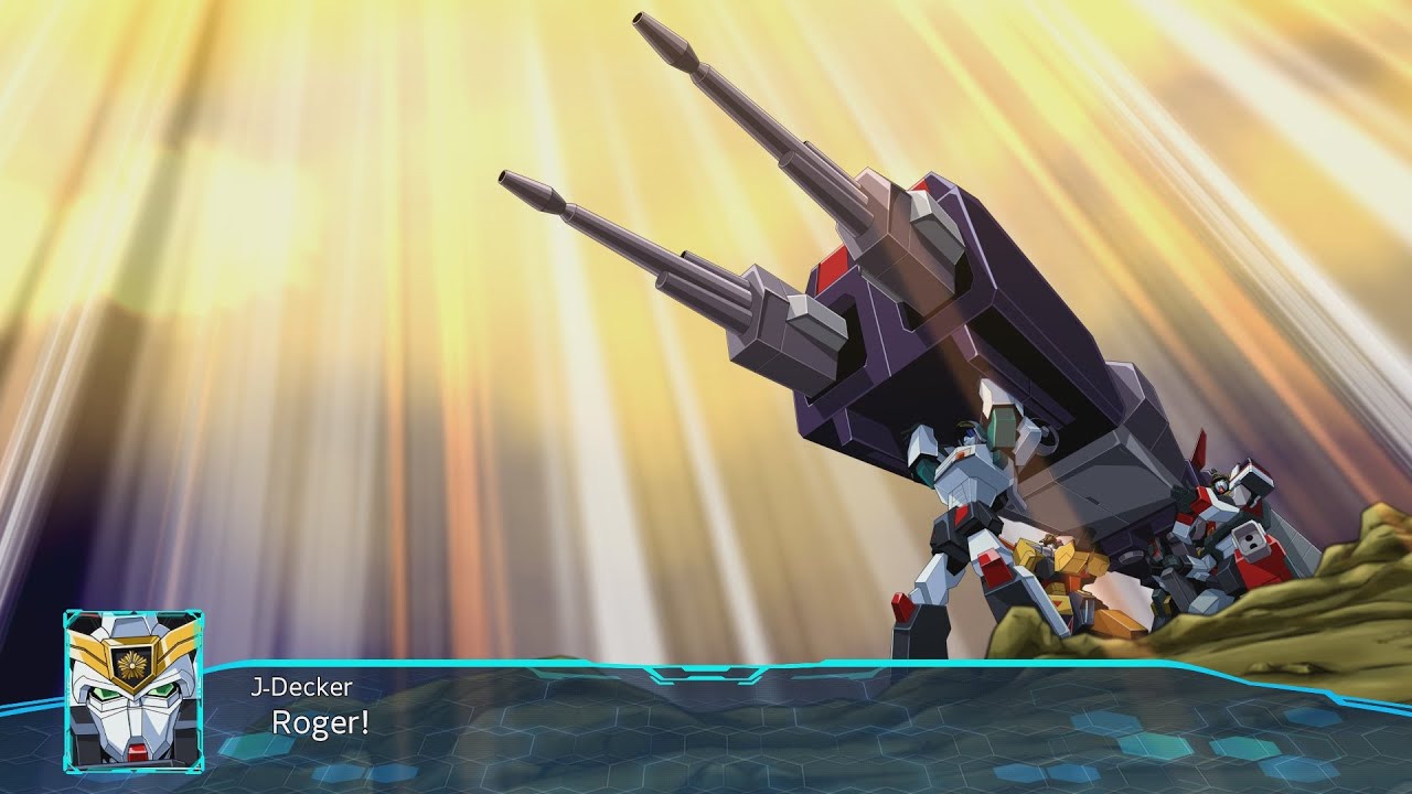 Super Robot Wars 30 - Fire J-Decker Attacks - YouTube