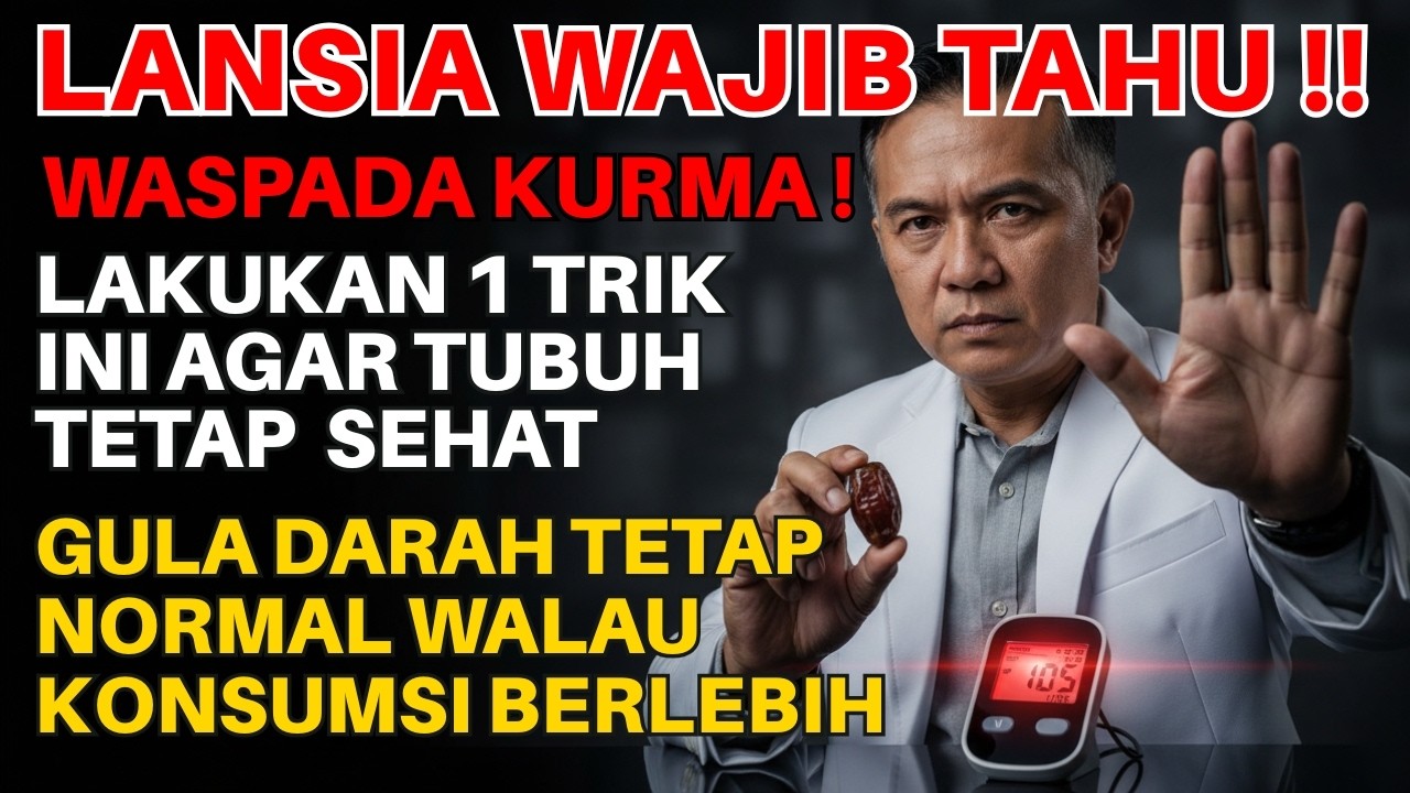 WAJIB TAHU‼️ Rahasia Gula Darah Tetap Normal Meski Makan Kurma Berlebih