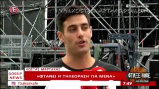 Kostas Martakis - Backstage On "Colour Day Festival" 2017