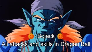 Bojack - All attacks and skills in Dragon Ball