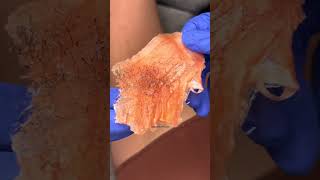 Armpit Waxing with Tangerine Tease Hard Wax by @myra.sarai | Smooth Underarm Wax Tutorial