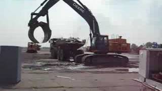 John Deere 450dlc loading cat d350 PART 3 OF 3