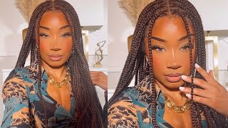 Trying the Perfect Summer Full Lace Braided Wig! ☀️ | FANCIVIVI Hair Co.