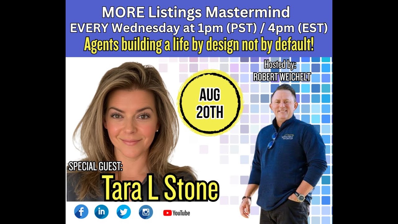 MORE Listings Mastermind: “Agents: Building a Life by Design, Not by Default”