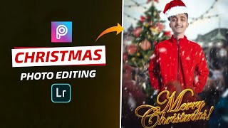 PicsArt Christmas Photo Editing | merry Christmas photo editing 2022 | Decot Editz