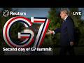 LIVE: Second day of G7 summit