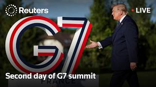 LIVE: Second day of G7 summit