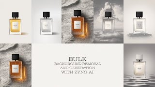 AI-Powered Batch Background Removal and Background Generation : Photoshop bulk with ZYNG AI