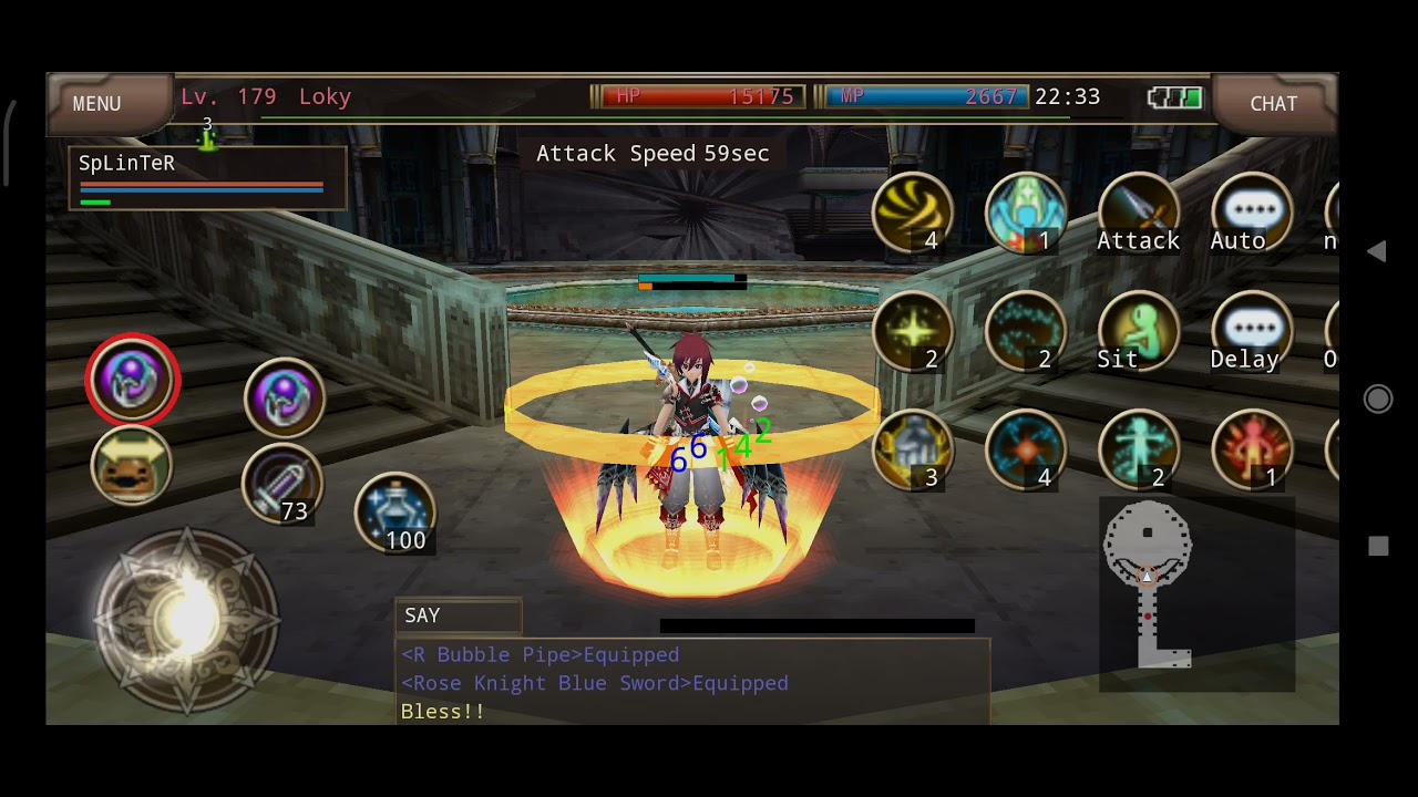 Iruna Online Monk Hybrid Auto Set YouTube