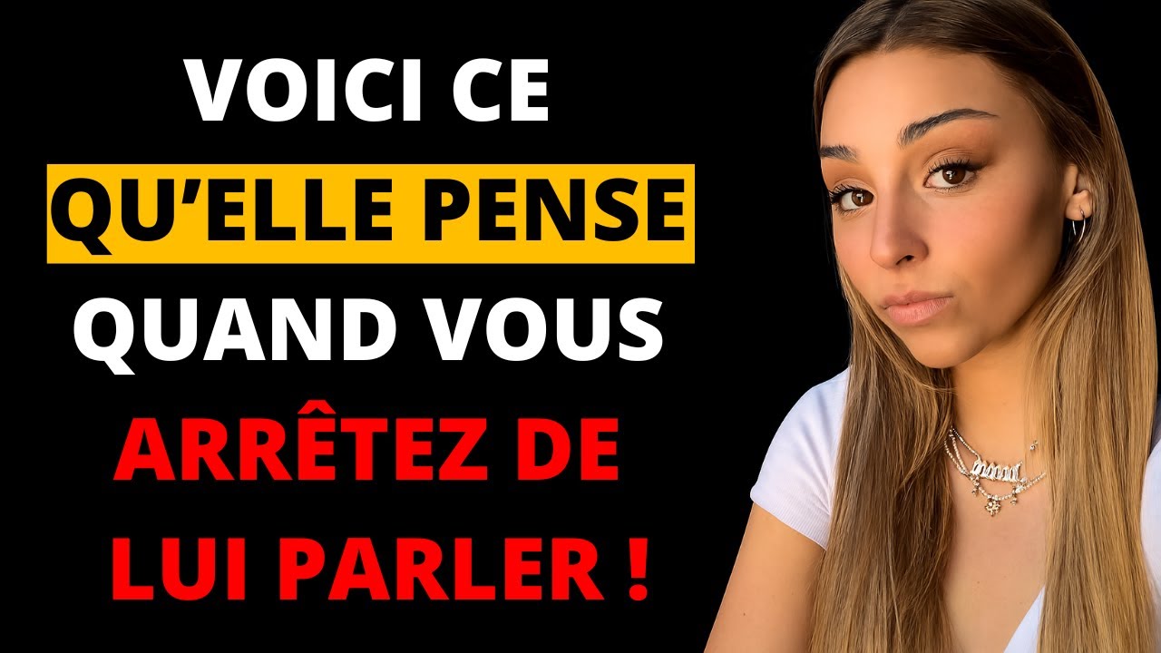 Une femme fera ceci lorsque vous cessez de la contacter | Psychologie féminine