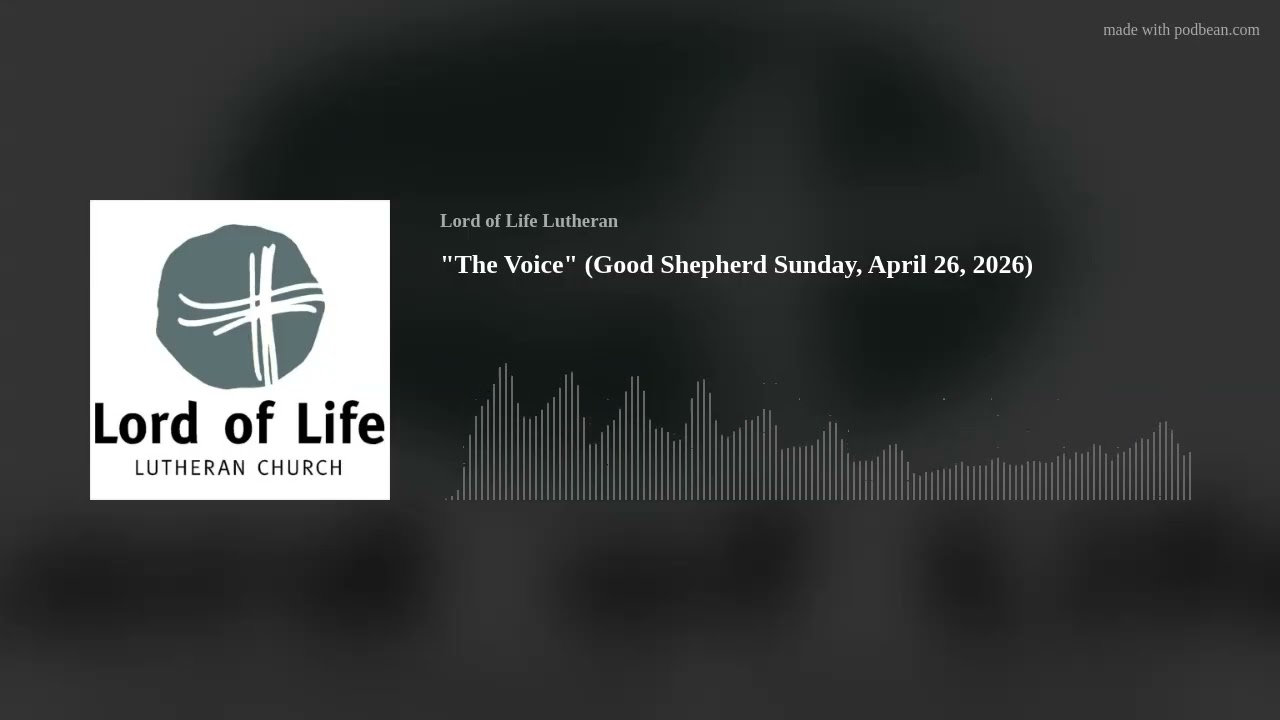 "The Voice" (Good Shepherd Sunday, April 26, 2026)