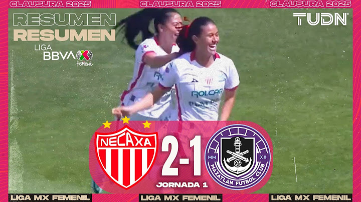 Highlights - Necaxa vs. Mazatlán | Liga MX Femenil - J1 AP 2025 | TUDN