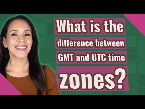 Wideo: Jaka jest różnica między est a gmt w czasie dst?