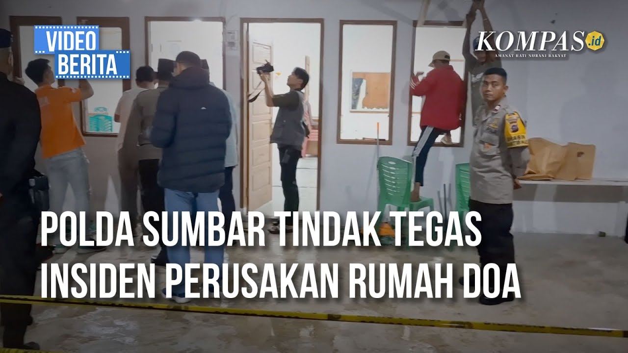 Polisi Janji Usut Tuntas Perusakan Rumah Doa Umat Kristen di Padang