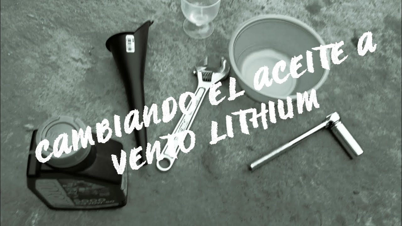 Como Cambiar El Aceite De tu Moto Vento Lithium 4.0