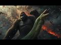 KING KONG vs giant anaconda: Deadly Volcano Swarm Ambush!