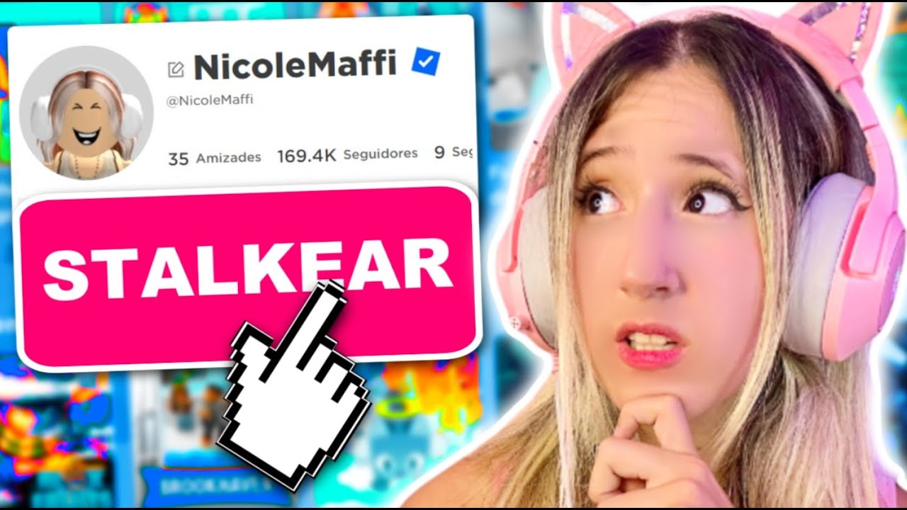 STALKEEI Novos YOUTUBERS de ROBLOX e revelei tudo…