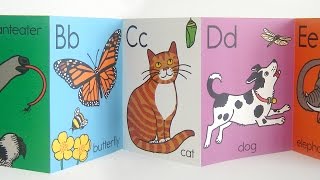 Animal ABC wall frieze