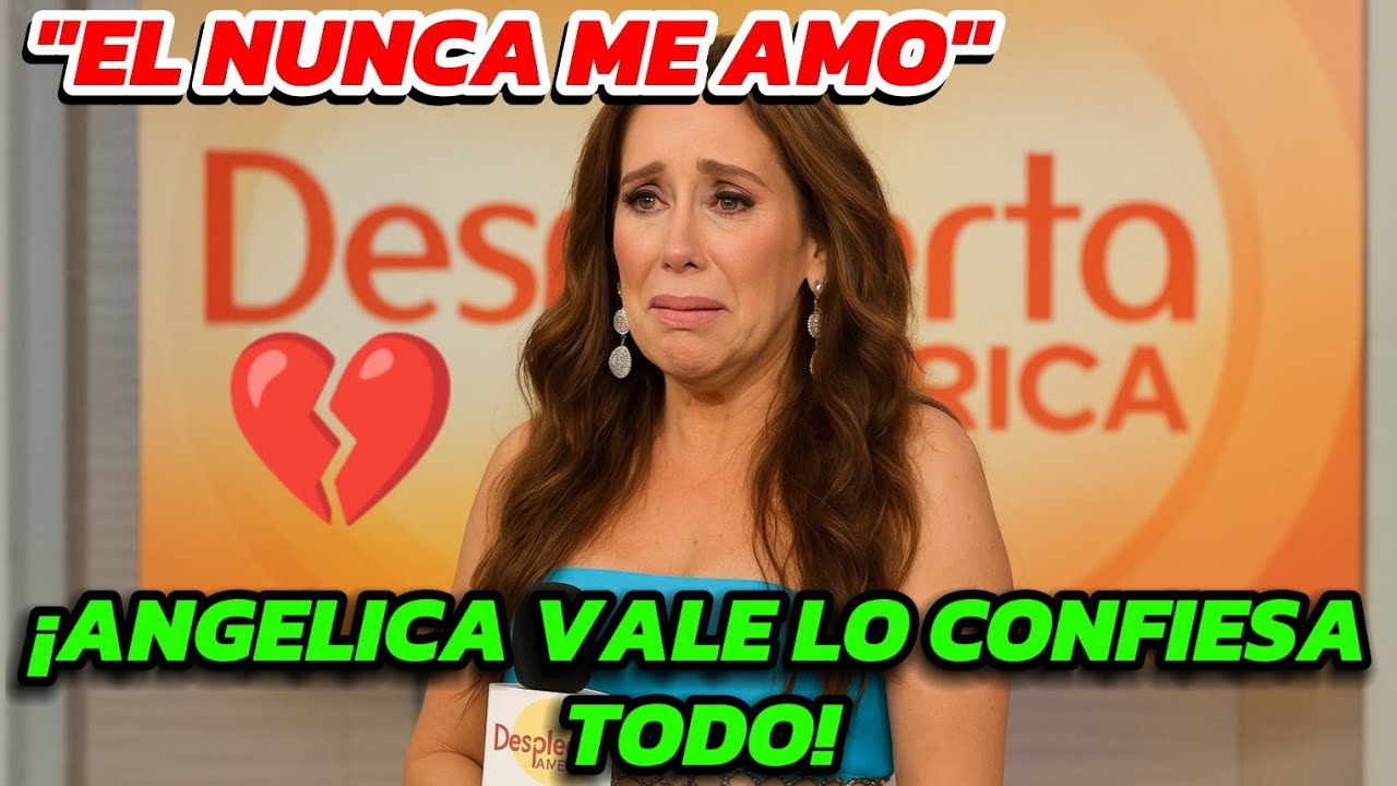 ¡LO ÚLTIMO! Angélica Vale confiesa lo que TODOS querían saber y deja a TODOS en SHOCK