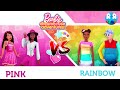 Barbie Dreamhouse Adventures - Choose your Outfit PINK or RAINBOW ?