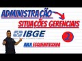 Administração e Situações Gerenciais - IBGE 2021 - Aula esquematizada - Parte 2