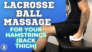 Lacrosse Ball Exercise - Hamstrings (Back Thigh) // Bent On Better Best Gym in West Chester, PA