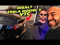 Vtc  uber  tesla model y vhicule idal  