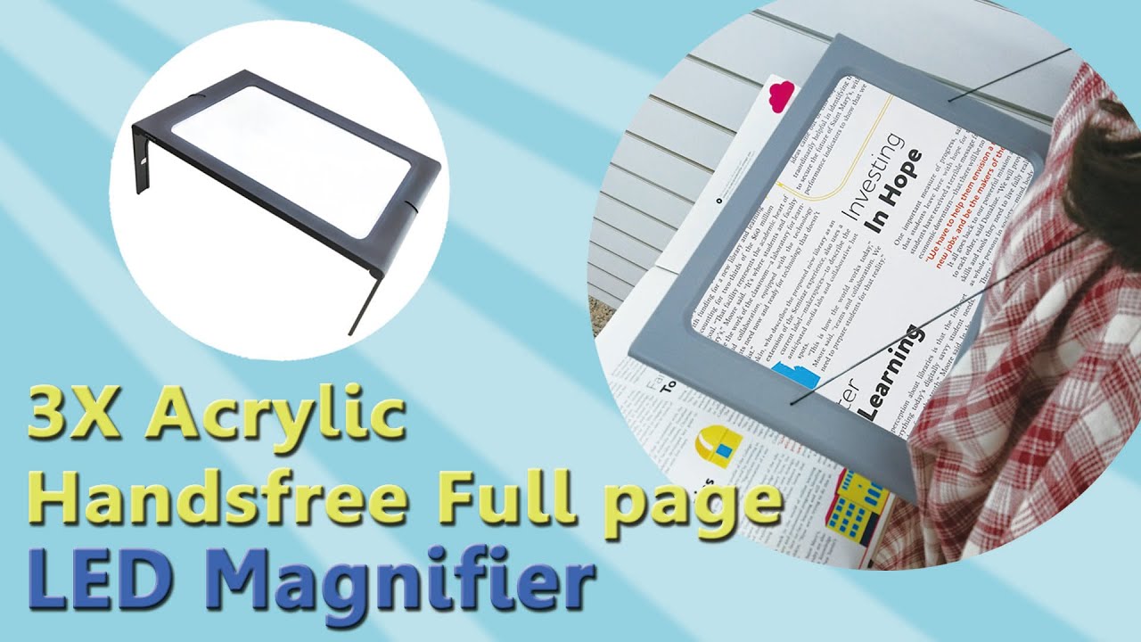 hands free full page magnifier
