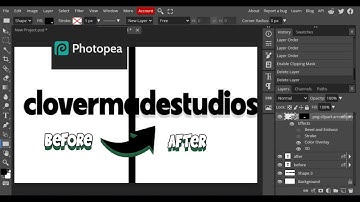 “How to Add Shadows in Photopea | Easy Drop Shadow Tutorial”