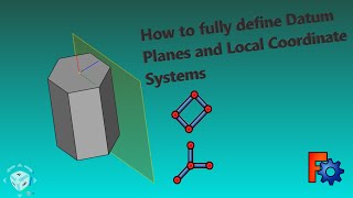 FreeCad Tutorial : Datum Planes and Local Coordinate Systems