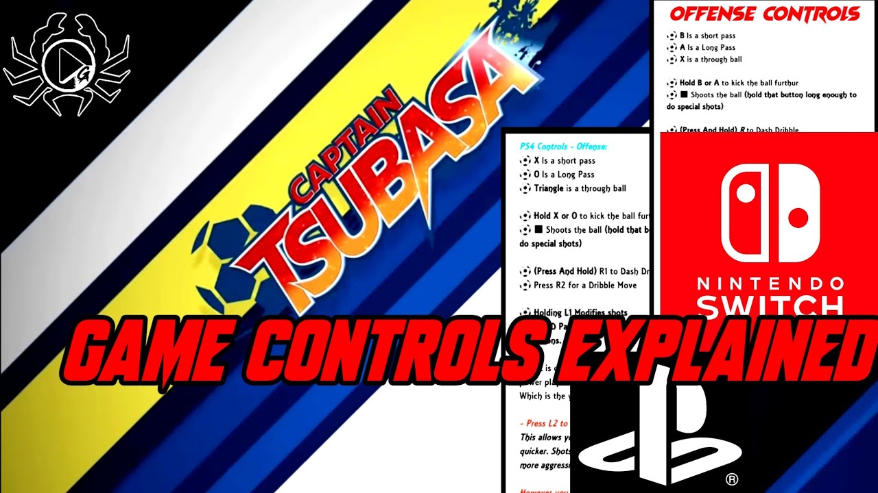 Captain Tsubasa Rise Of New Champions Game Controls Explained YouTube