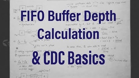 Electronics Interview Questions: FIFO Buffer Depth Calculation