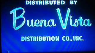 Distributed By Buena Vista Distribution Co., Inc. 1940