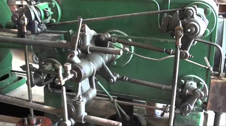 HUGE STEAM ENGINE OPERATING Corliss tubalcain