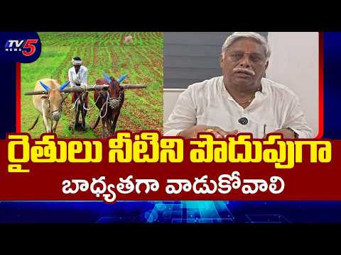 Jaggampeta MLA Jyothula Nehru Key Advices To Farmers Under Yeleru Reservoir Project Ayacut | TV5 - TV5NEWS