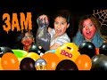 DO NOT MAKE BALLOON SLIME AT 3AM! ~ MAKING SLIME WITH BALLOONS HALLOWEEN EDITION SKIT