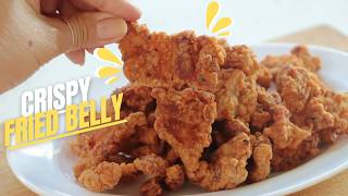 How to Make Crispy Fried Pork Belly | Ultimate Crispy Fried Pork Belly Recipe |  EASY PORK RECIPES