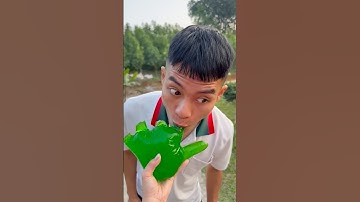 Cậu bé tốt bụng ăn dưa hấu bằng tay🍉 kem dưa hấu🤤😍 đẹp #shorts