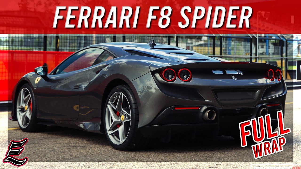 WRAPPIAMO UNA FERRARI F8 SPIDER