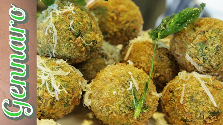 Courgette, Mint and Pea Balls | Gennaro Contaldo