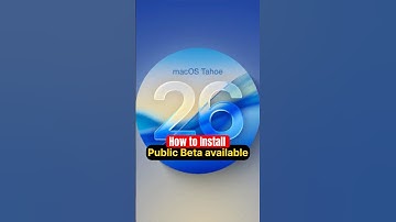 How to install macOS 26 / macOS Tahoe #macos26 #macospublicbeta #macostahoe #macbookprom1