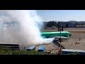 Boeing jet smoking heavily
