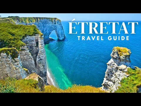 ETRETAT: We spent a day in the MOST beautiful coastal town in NORMANDY 🇫🇷