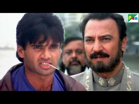 बाप का अत पता बेटे के पास नहीं हैं - Suniel Shetty, Karisma Kapoor, Shilpa Shirodkar - Gopi Kishan