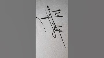 Professional 🧑‍💼Signature✍ Style for Mohit❤ #shorts #trending #viral