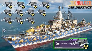 RF VARYAG - With 11x- RIM-8 Talos NUCLEAR ☢️- CRAGE AIR DEFENCE 🔥- modern warships 